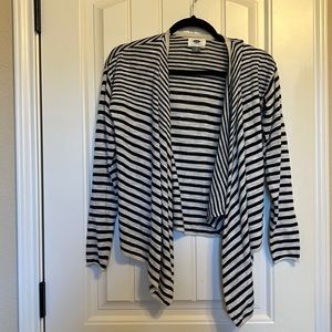 Blue & White cardigan